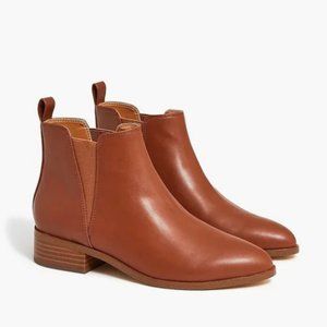 NWT J.Crew Vegan Leather Chelsea Boots